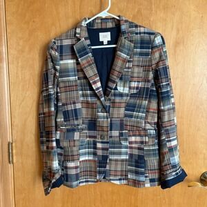 Brooks Brothers Multicolor Plaid Blazer